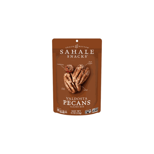 SAHALE SNACKS: Valdosta Pecans Glazed Mix Nut Blend, 4 oz