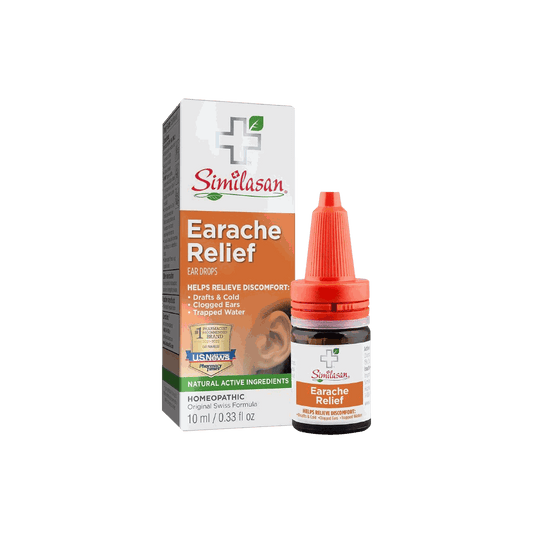 SIMILASAN Earache Relief Ear Drops - Natural & Soothing Care | 0.33 oz