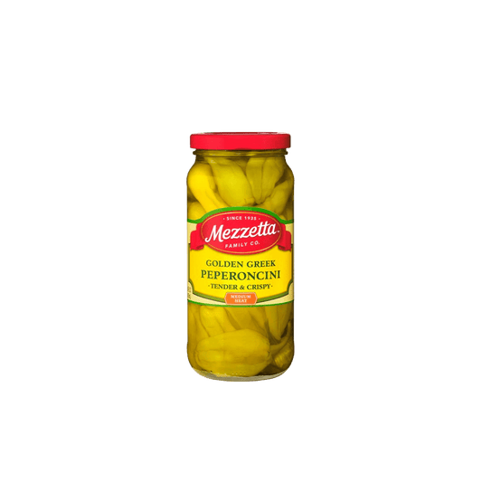 MEZZETTA: Golden Greek Peperoncini, 16 oz