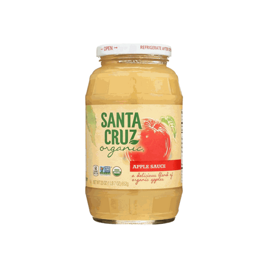 SANTA CRUZ: Apple Sauce Jar, 23 oz