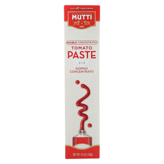 Mutti Tomato Paste: 4.5 oz Tube for Rich, Intense Tomato Flavor Taste