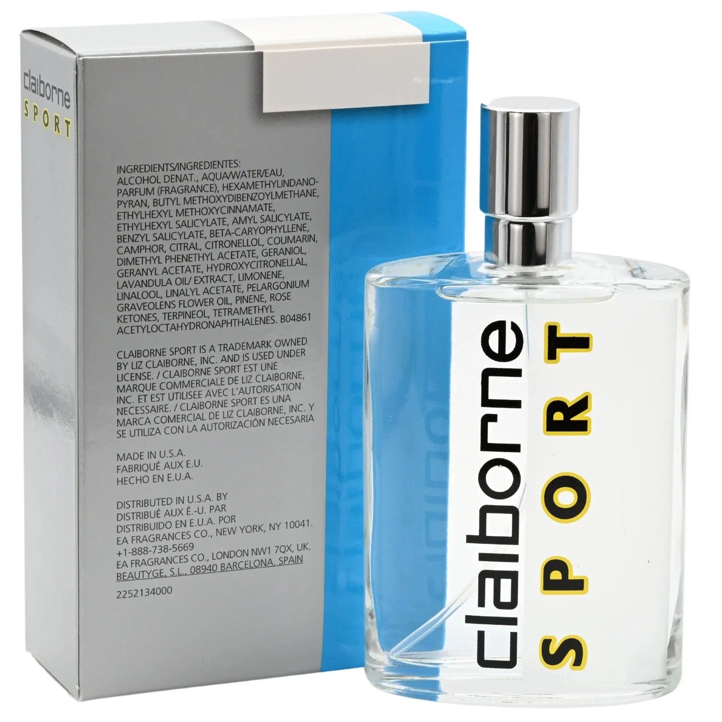Claiborne Sport by Liz Claiborne Cologne for Men 3.4 oz