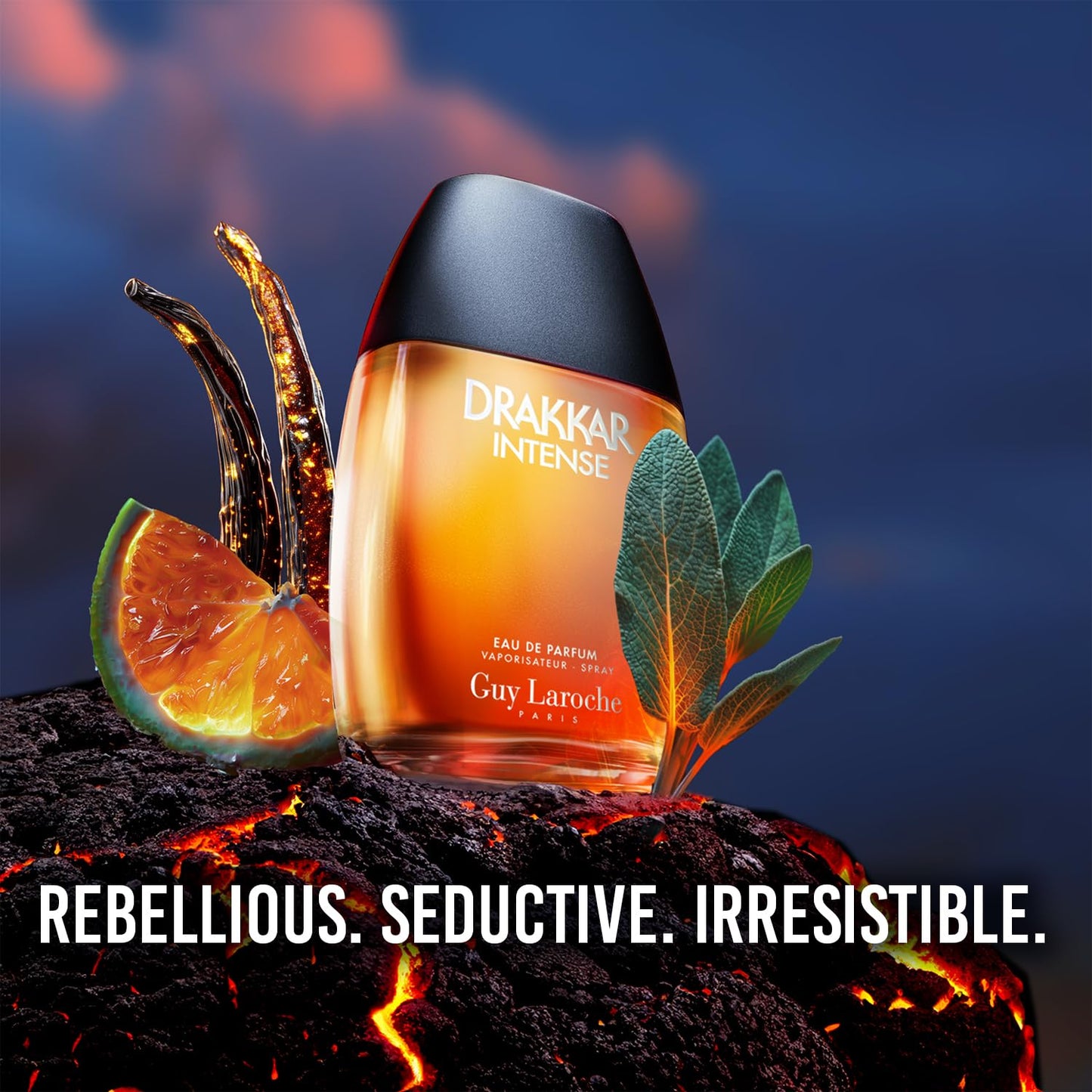 Drakkar Intense by Guy Laroche Cologne for Men EDP 3.4 oz