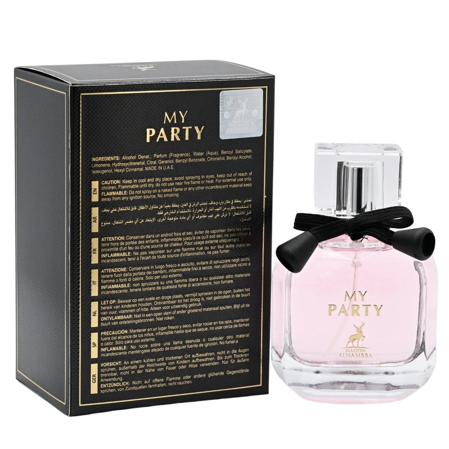 My Party by Maison Alhambra Perfume For Women EDP 3.4 oz