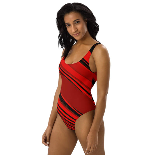 RedSlice One-Piece Swimsuit