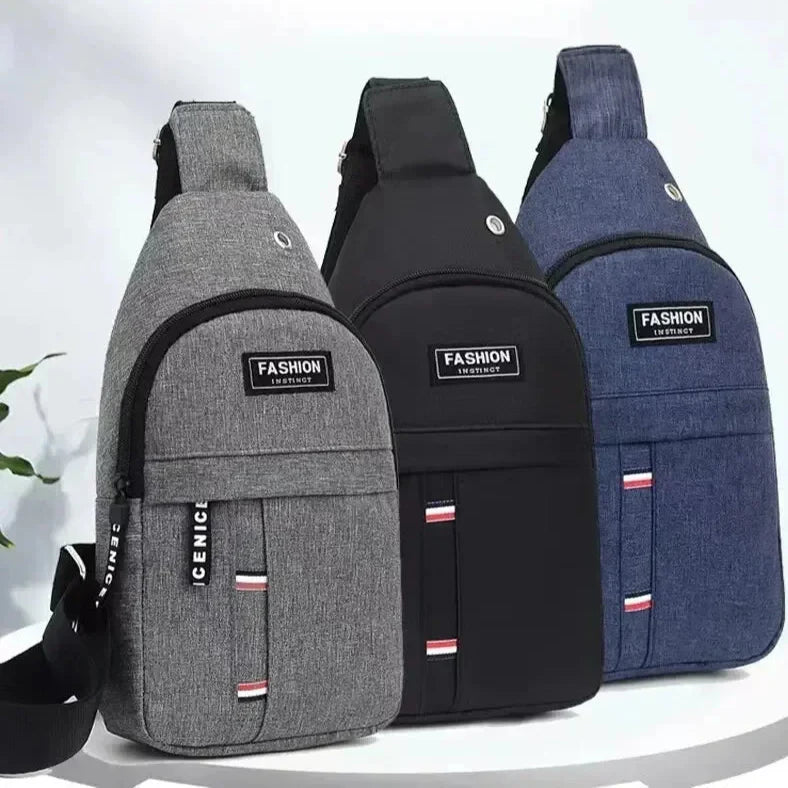 TrailVault Men’s Waterproof Fanny Pack – Large Capacity Nylon Waist Bag with Adjustable Strap for Running, Hiking, Cycling, Travel