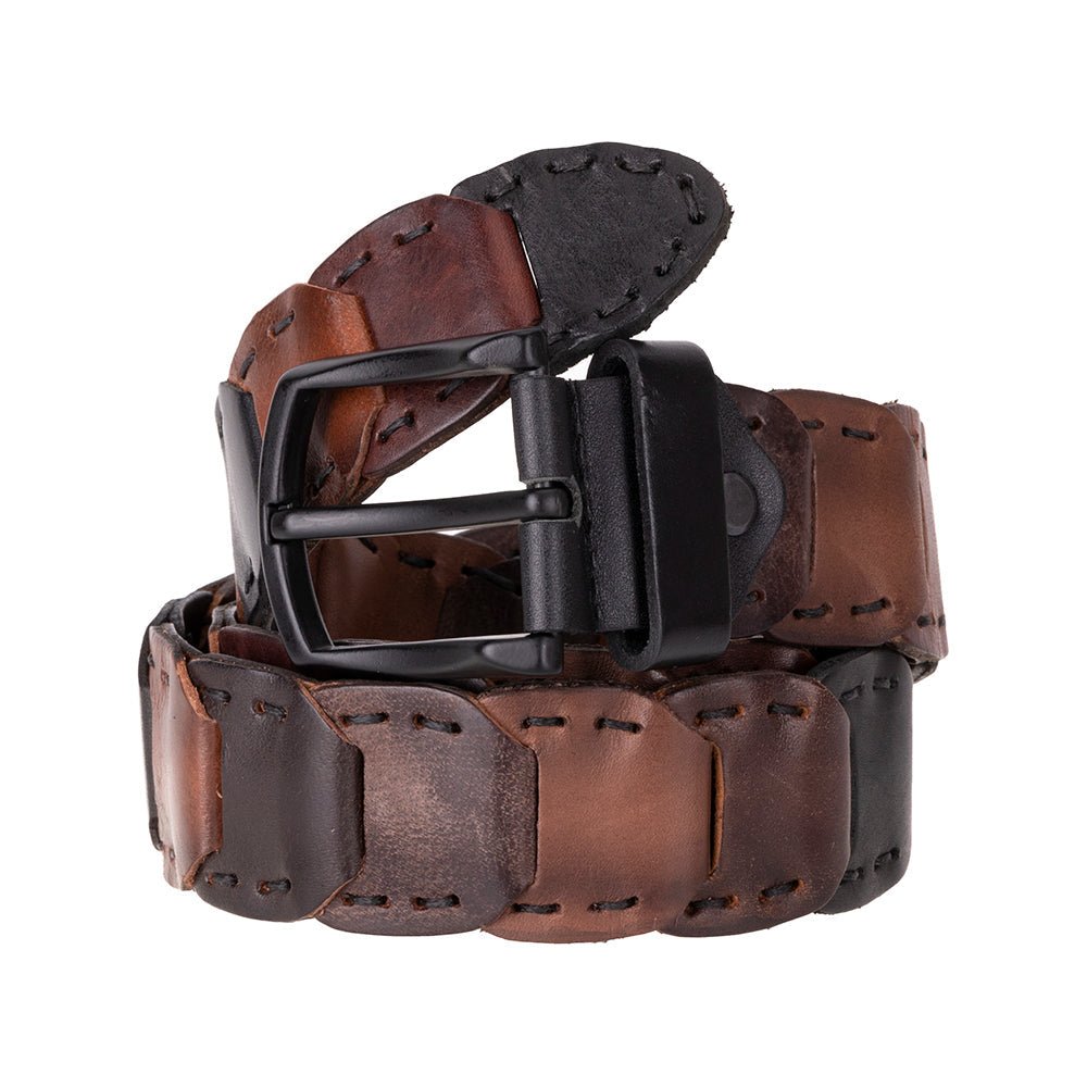 Bessemer Braided Leather Belt for Men