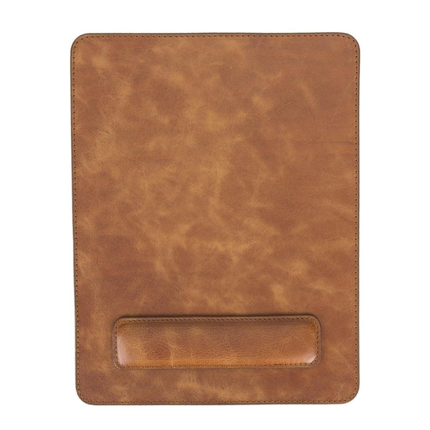 Boulder Full-Grain Leather Mouse Pad with Hand Support