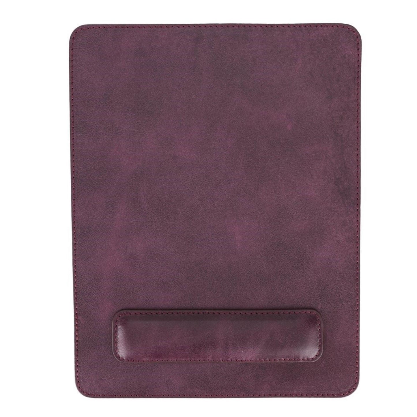 Boulder Full-Grain Leather Mouse Pad with Hand Support