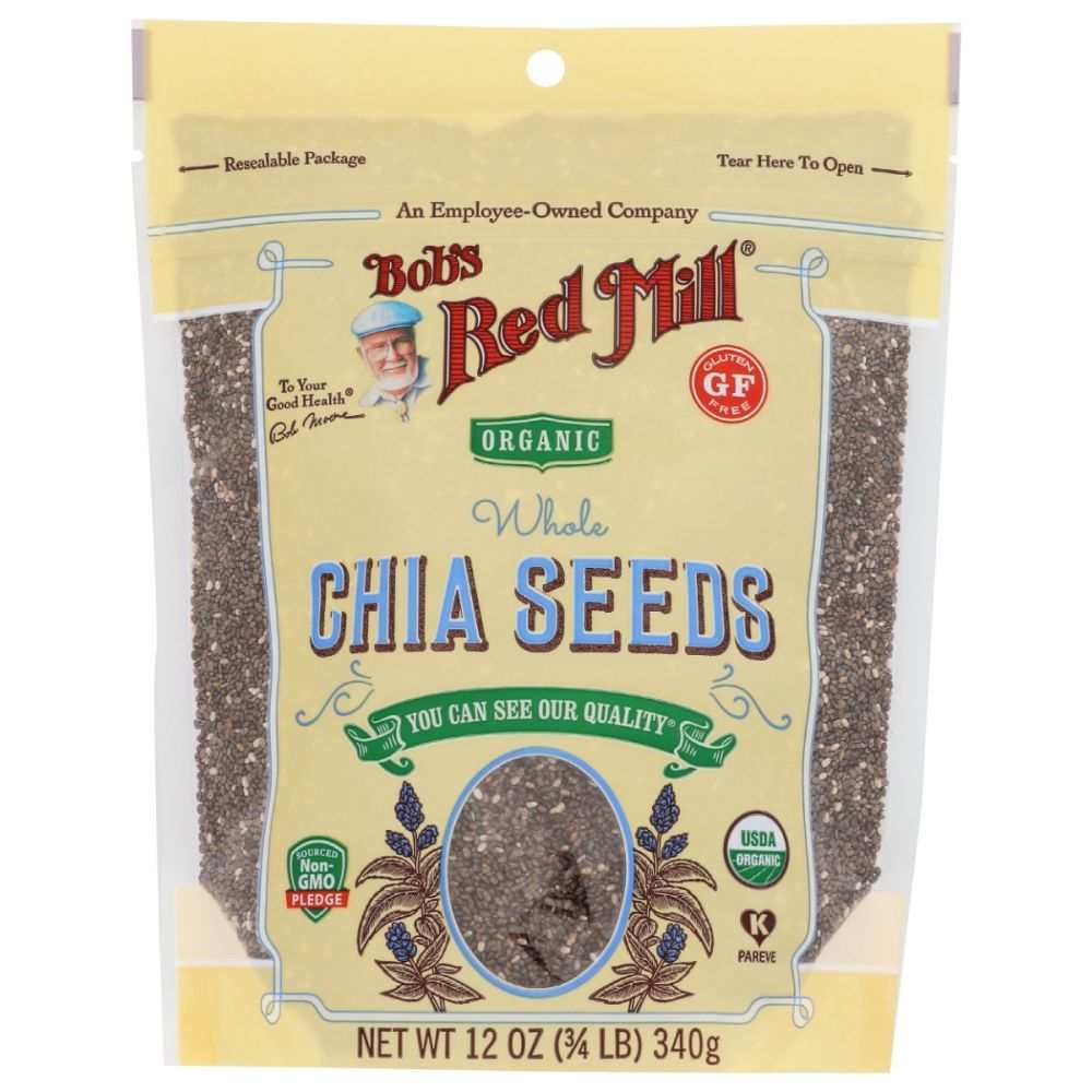 BOBS RED MILL: Organic Chia Seeds, 12 oz