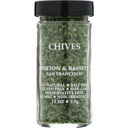 Morton & Bassett Chives - Fresh 0.12oz for Infusing| Flavorful Cooking