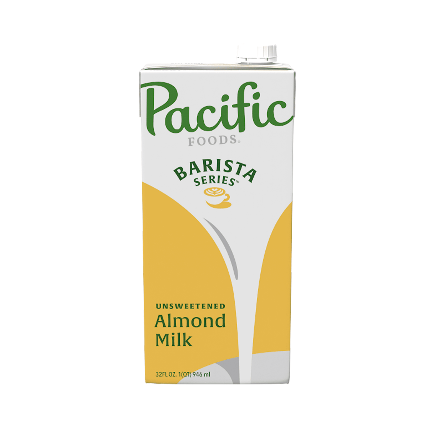 Pacific Foods Barista Series Unsweetened Almond Milk - 12 cartons
