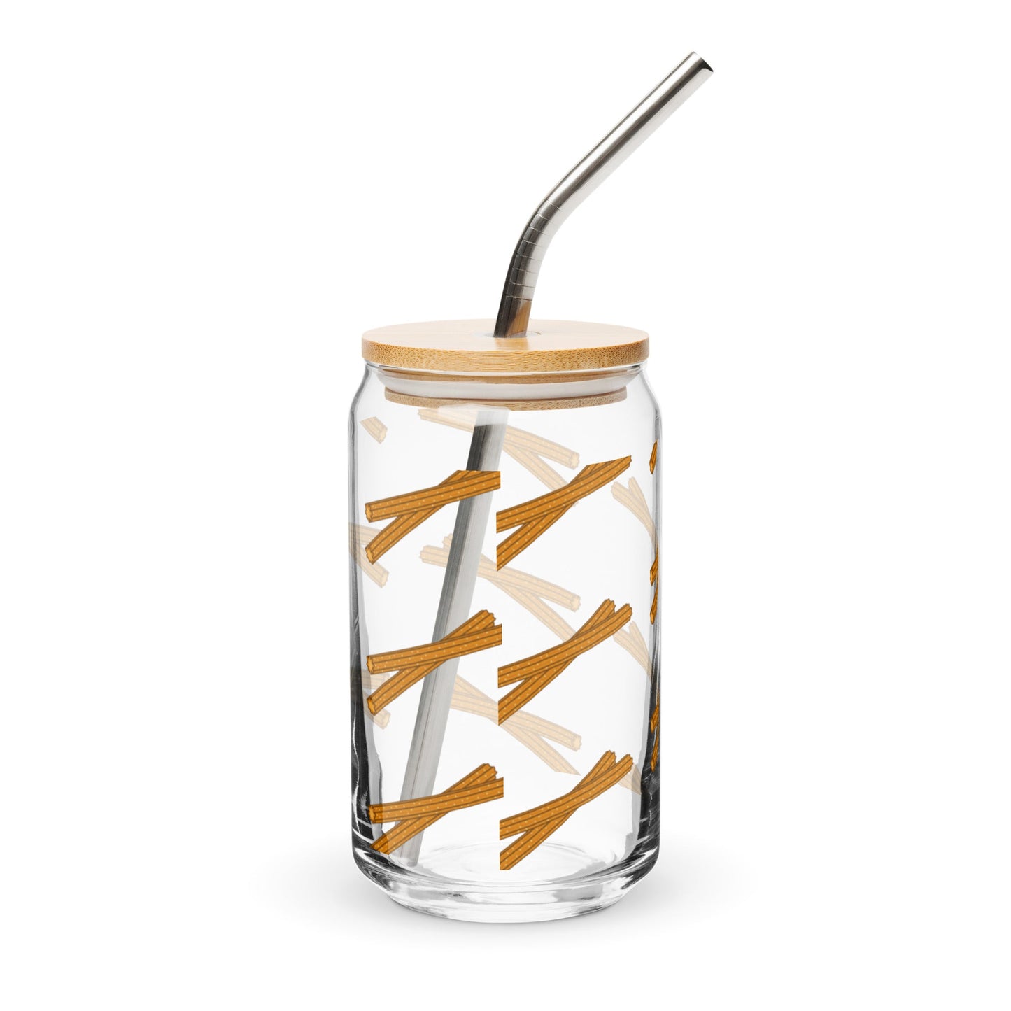 Can-shaped glass