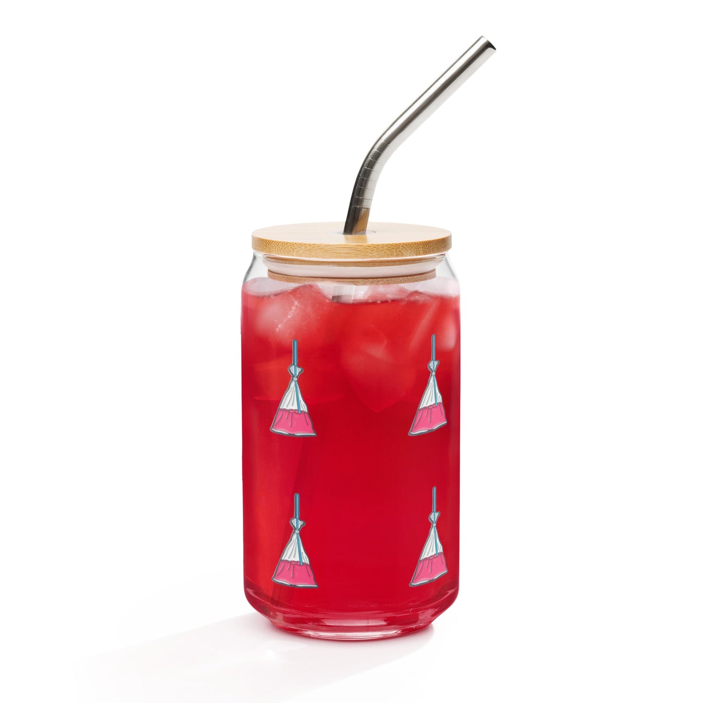 Bolsita Can-shaped glass