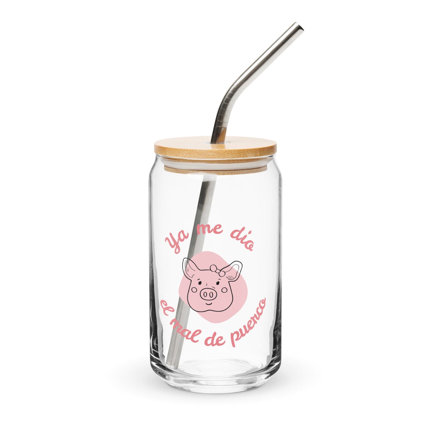 Can-shaped glass