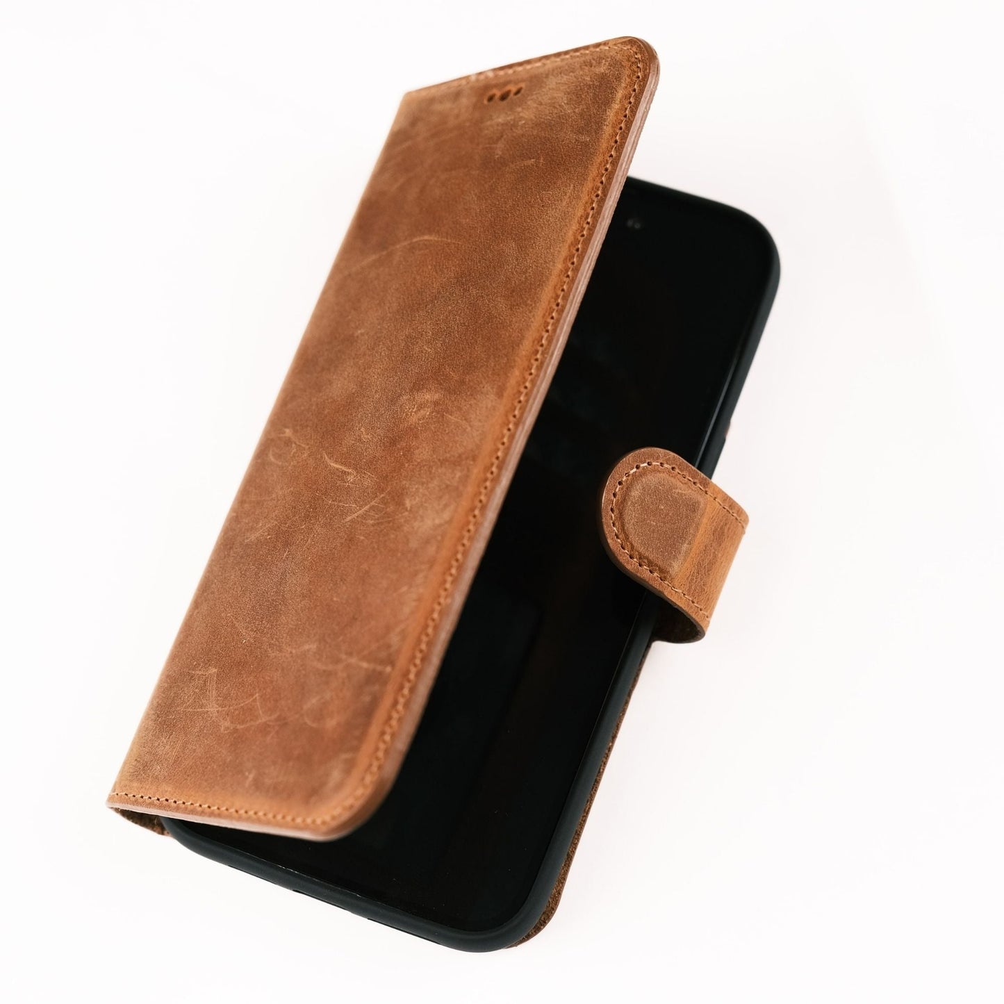 Casper Leather iPhone 15 Series Wallet Case