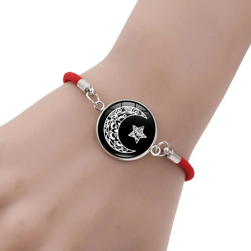 Celestial Love: Luminous Sun & Moon Couple Bracelets – For Those Who Share the Stars