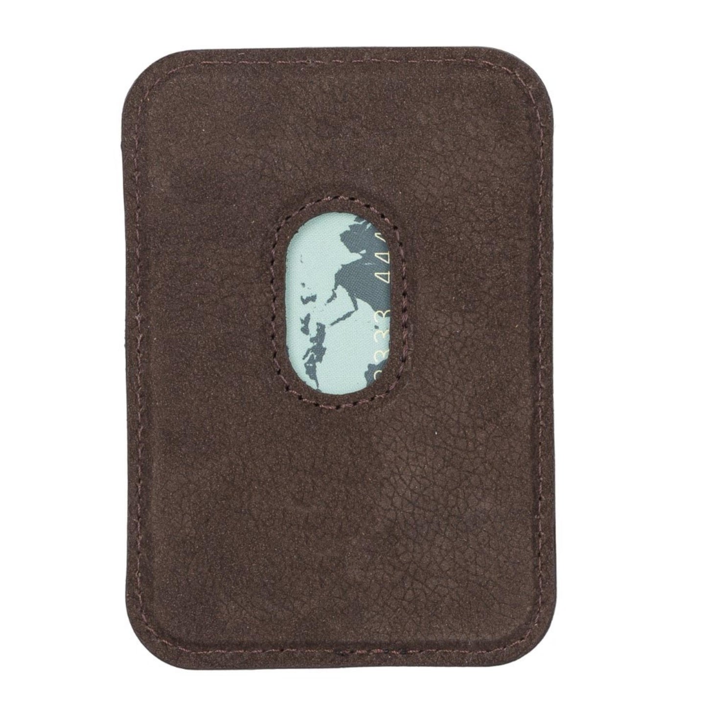 Cortland Full-Grain Leather Card Holder Wallet with Magnet