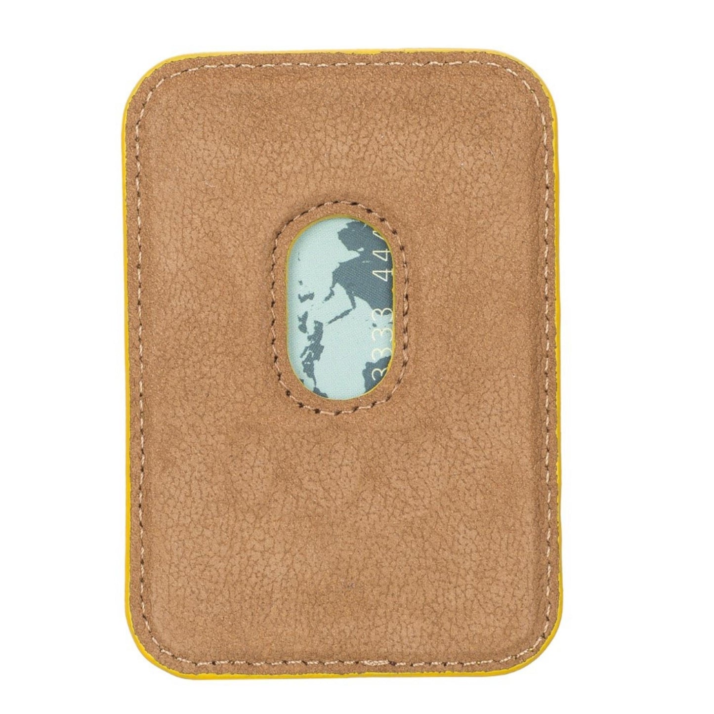 Cortland Full-Grain Leather Card Holder Wallet with Magnet