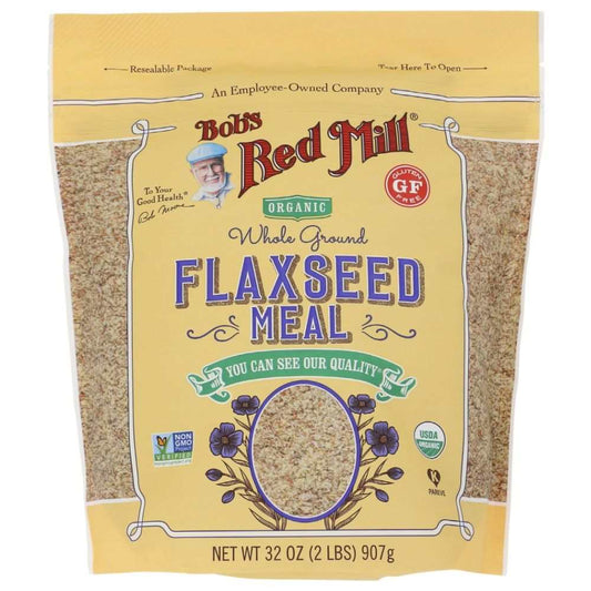 BOBS RED MILL: Organic Brown Flaxseed Meal, 32 oz