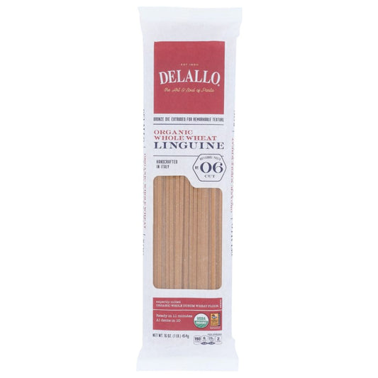 DELALLO: Whole Wheat Linguine, 16 oz