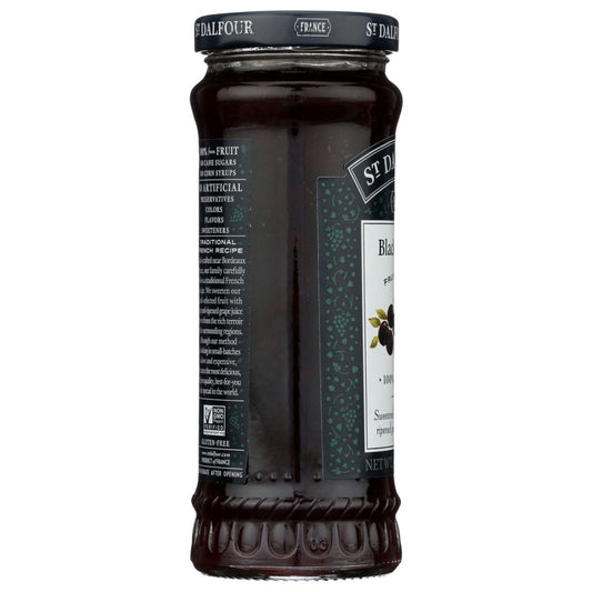 ST DALFOUR: Black Cherry Fruit Spread, 10 oz