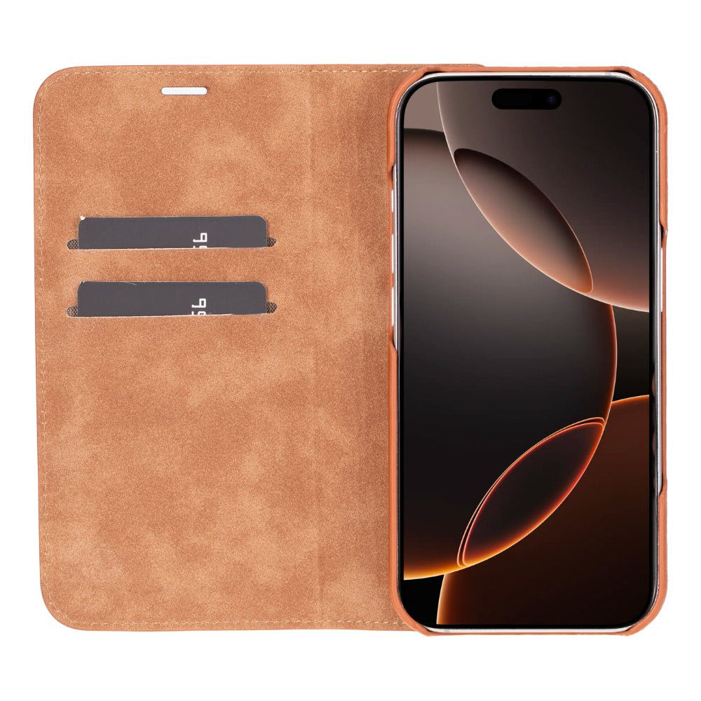 Decatur Leather iPhone 16 Pro Max Folio Case