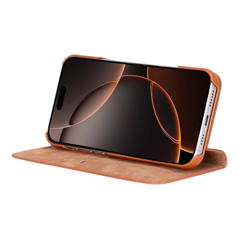 Decatur Leather iPhone 16 Pro Max Folio Case