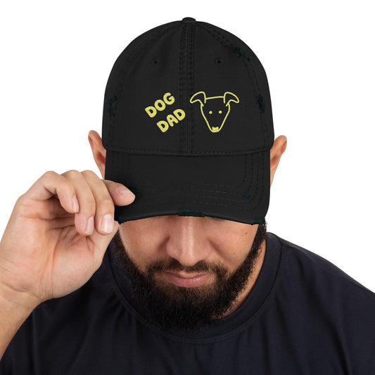 DOG DAD 2 Distressed Dad Hat