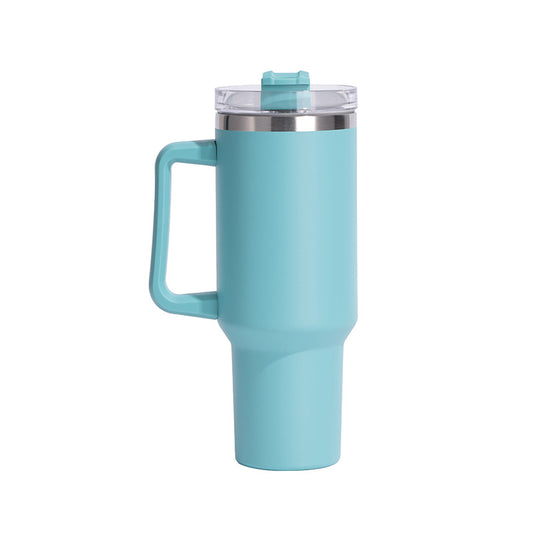 Vacuum Mug 40oz Insulated Mug with Lid & Straw