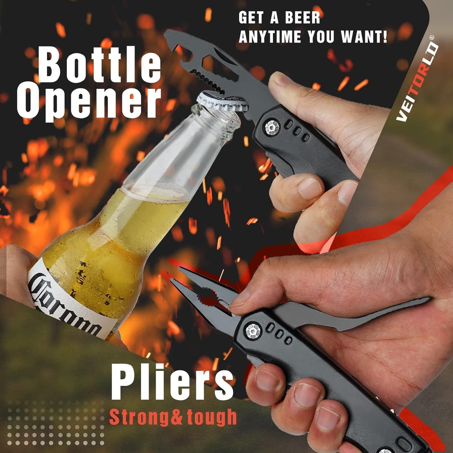 Cool Gadgets Survival Tools Hammer Multitool