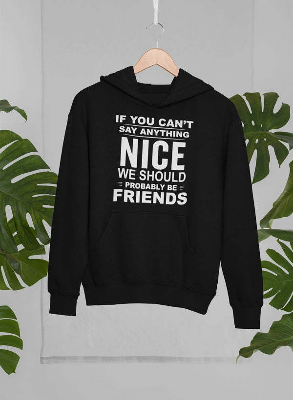 If You Can't Say Anything Hoodie