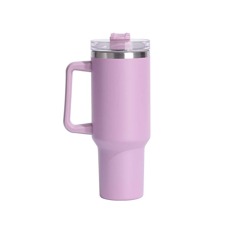 Vacuum Mug 40oz Insulated Mug with Lid & Straw