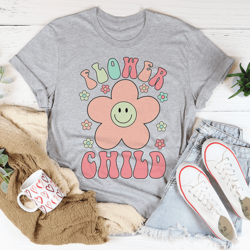 Smiley Flower Child T-Shirt