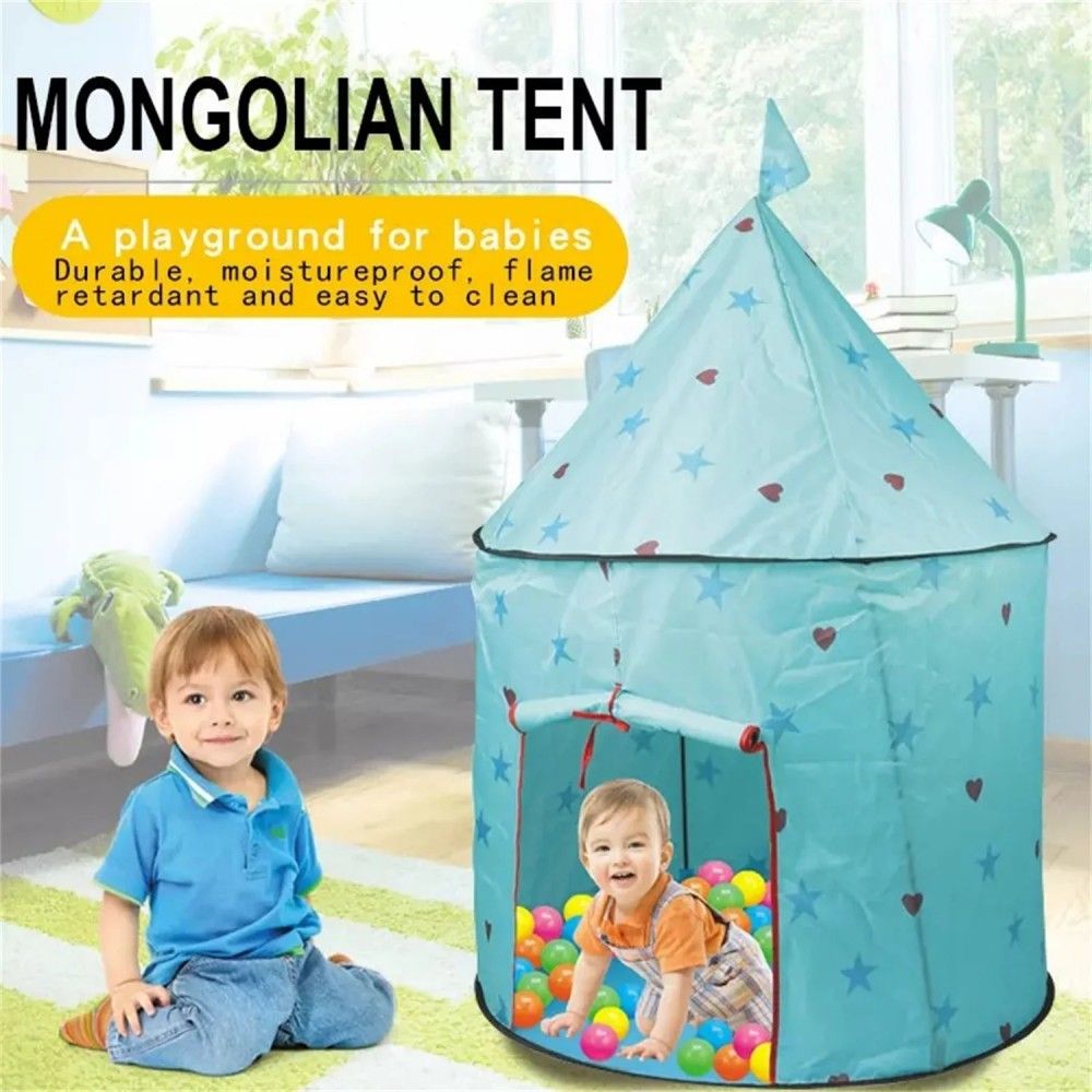 Kids Princess Tent, Children Play Princess Tent, Indoor Fabric Playhouse for Children Ages 3+