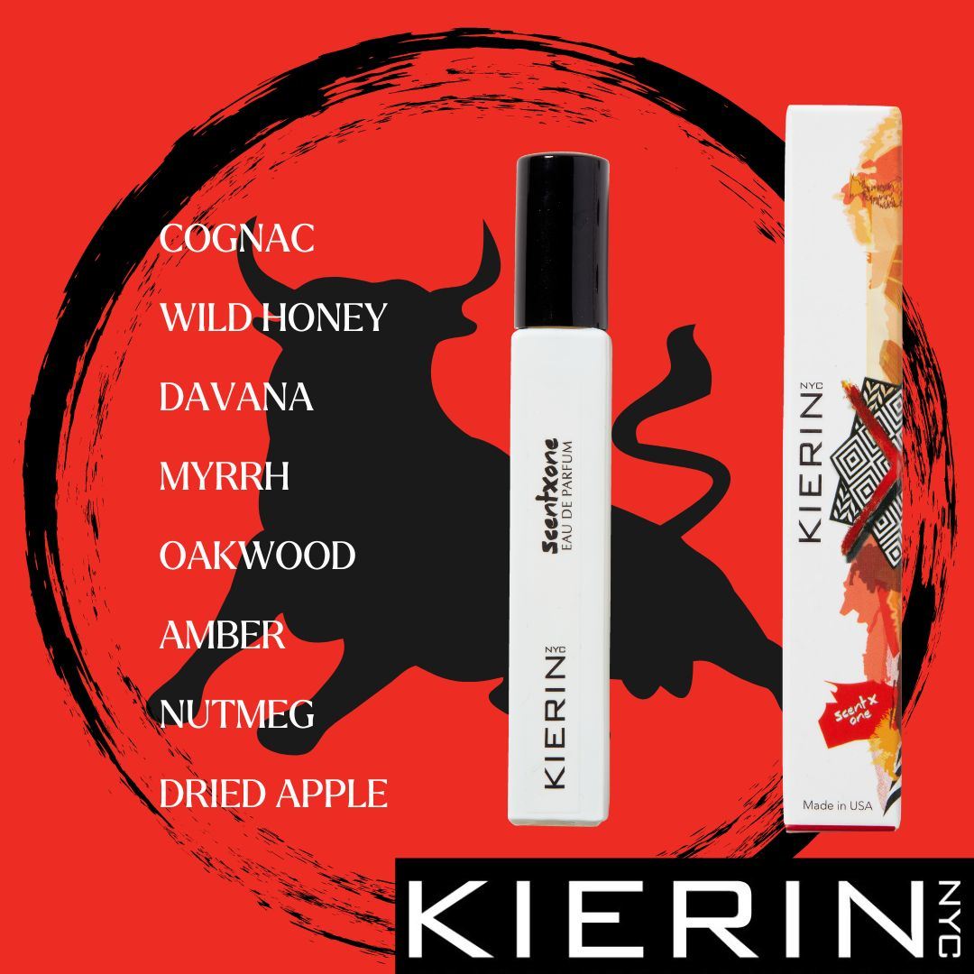 KIERIN SCENTXONE | Eau de Parfum | Natural Spray | .33 fl.oz / 10 ml