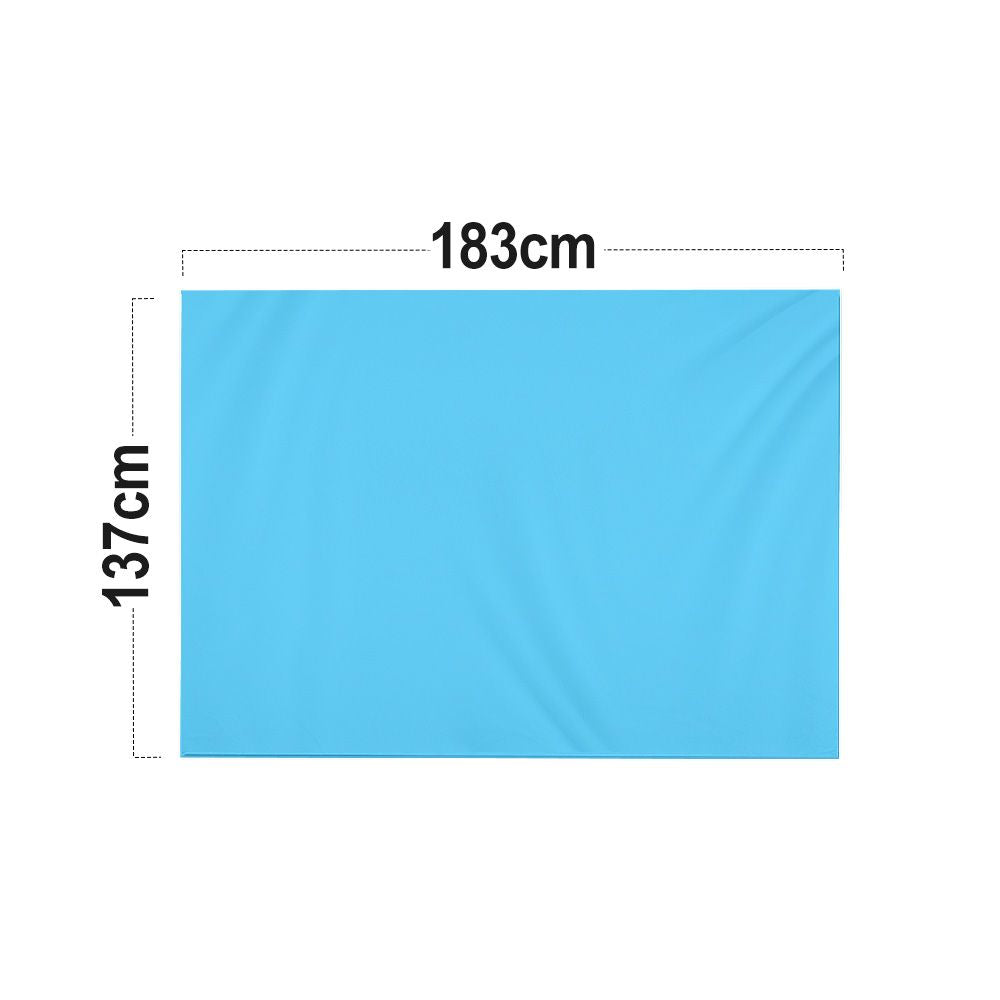 24 Pack Light Blue Tablecloths Disposable Tablecloths Light Blue Table Cloths for Parties Birthdays Graduations Restaurants Weddings Picnics137*183cm