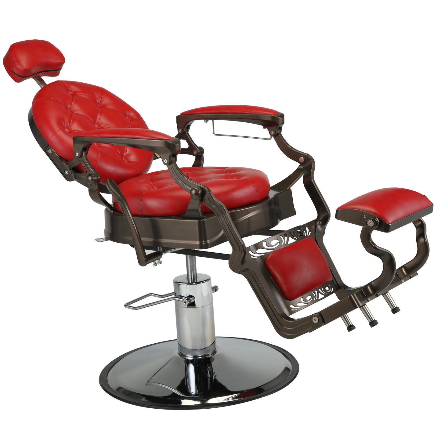 Vintage Barber Chair;  Heavy Duty Hydraulic Salon Chair;  Recline Salon Chair;  Beauty Spa Styling Equipment