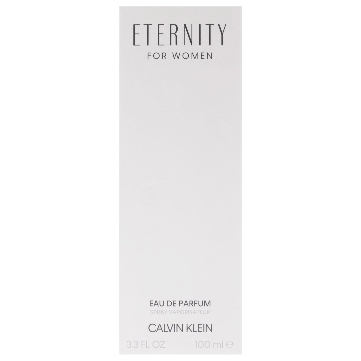 Eternity by Calvin Klein for Women - 3.3 oz EDP Spray