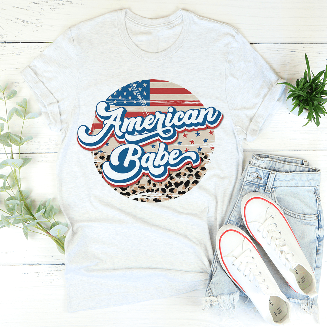 American Babe Leopard T-Shirt