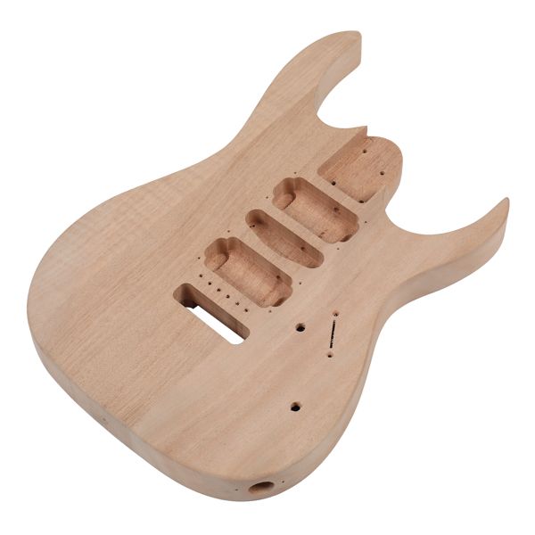 DIY 6 String 170 Style Electric Guitar Kits with Mahogany Body, Maple Neck and Accessories