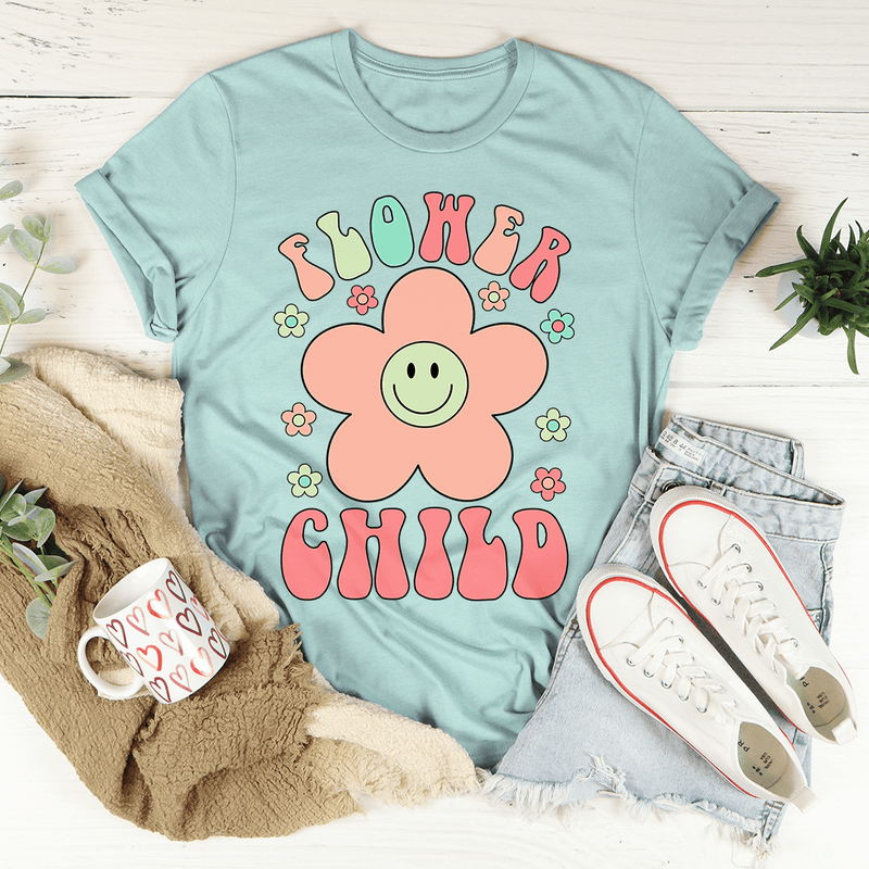 Smiley Flower Child T-Shirt