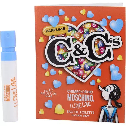 Moschino I Love Love Eau De Toilette Spray Vial SAMPLE