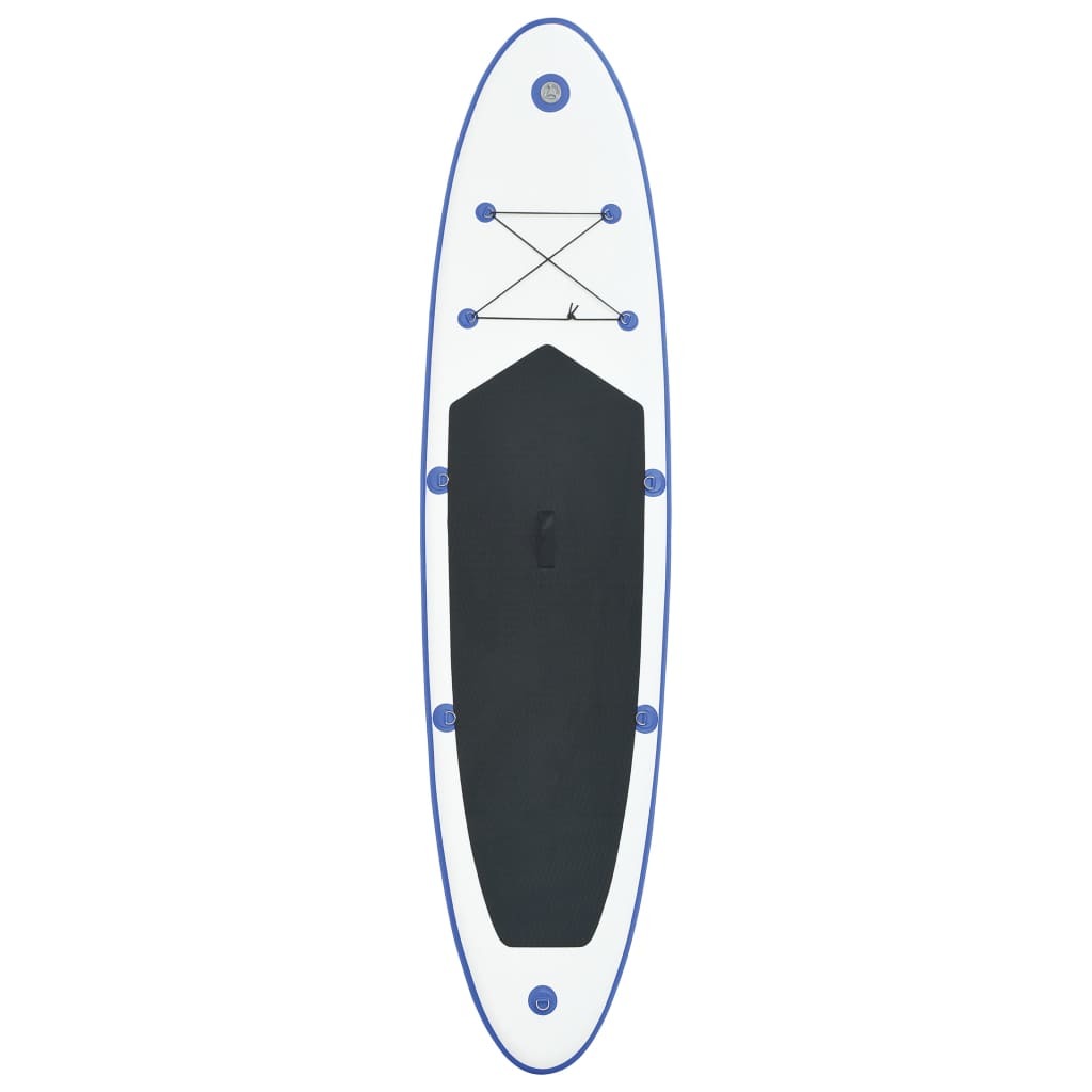 Stand Up Paddle Board Set SUP Surfboard Inflatable Blue and White