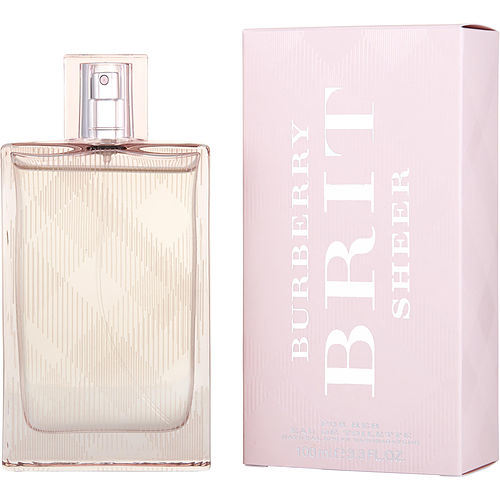 BURBERRY BRIT SHEER by Burberry EDT SPRAY 3.3 OZ (NEW PACKAGING)