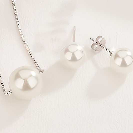 Style All Single Fashion Pearl Necklace Wedding Anniversary Mother's Day Valentine's Day Party Gift