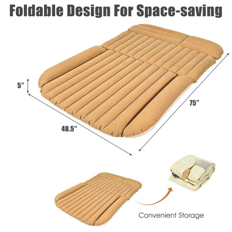 Auto Traveling Camping Air Backseat Mattress Travel Sleeping Pad