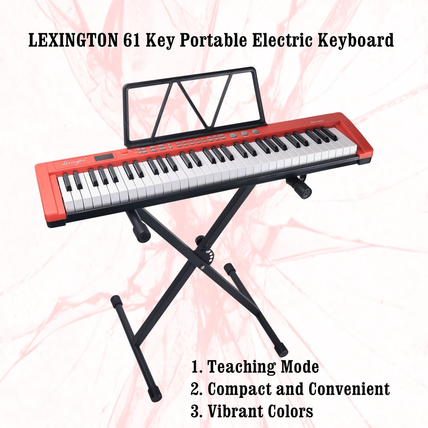 Lexington 61 Keys Electronic Keyboard kits for Beginner