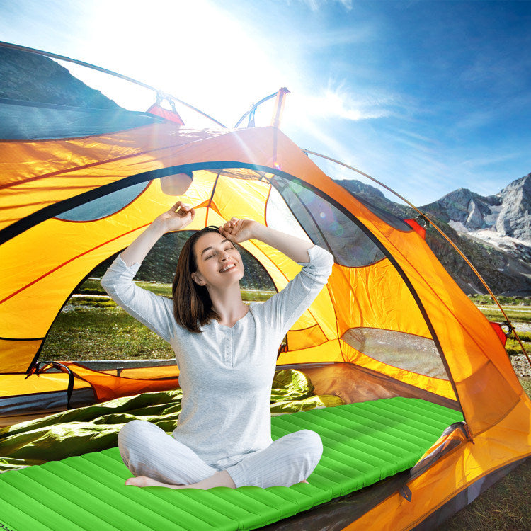 3 Inch Thick Inflatable Waterproof Camping Sleeping Pad