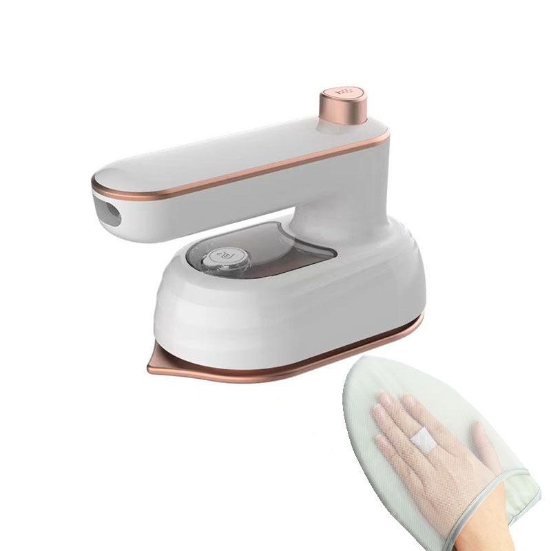 Professional Mini Steam Iron Handheld Portable Garment Steamer Dry Wet Double Clothes Fabric Ironing Machine for Home and Travel; with Ironing Board Pad